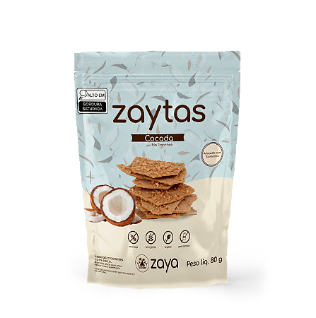 ZAYTAS COCADA ZERO 80G ZAYA