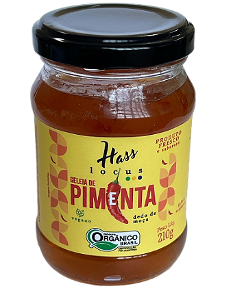 GELEIA PIMENTA ORGANICA 170G HASS