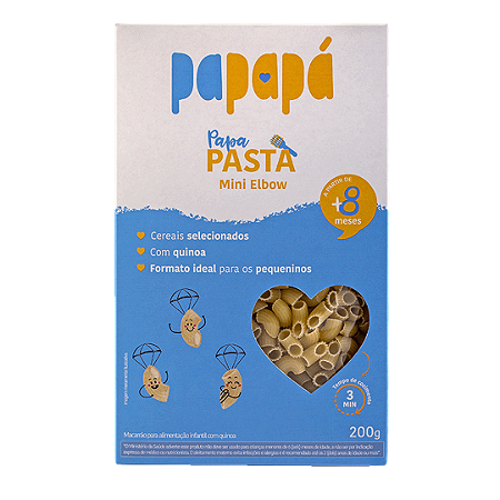 MACARRAO PAPAPASTA MINI ELBOW QUINOA 200G PAPAPA