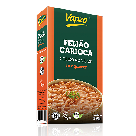 SO AQUECER FEIJAO CARIOCA 250G VAPZA