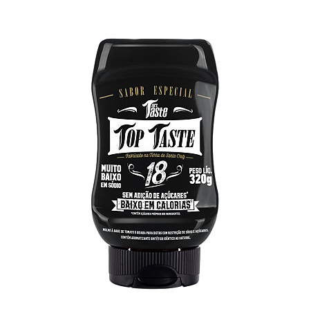MOLHO TOP TASTE 320G MRS TASTE