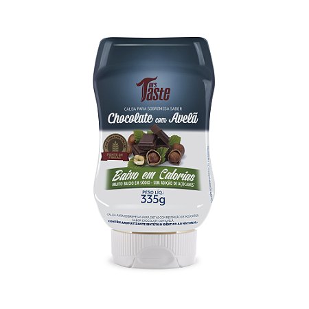 CALDA DE CHOCOLATE COM AVELA 335G MRS TASTE