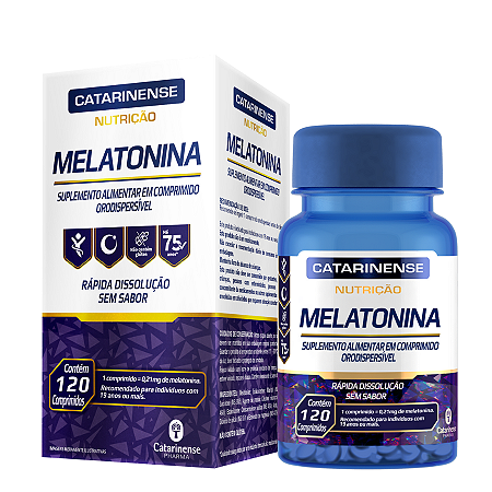 MELATONINA 120 CPR CATARINENSE