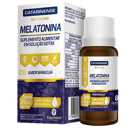 MELATONINA MARACUJA 20 ML CATARINENSE