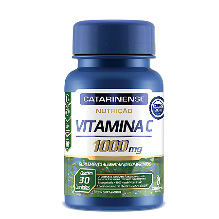 VITAMINA C 1000MG 30 CPR CATARINENSE