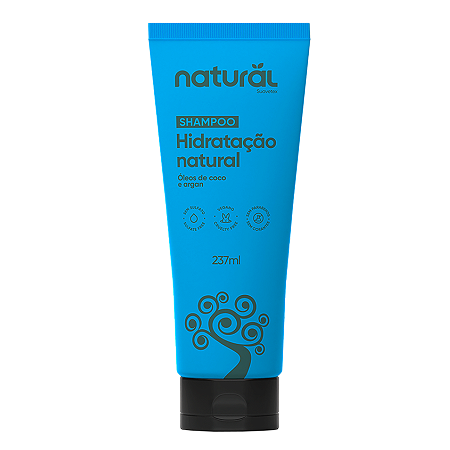 SHAMPOO NATURAL OLEO DE COCO E ARGAN 237ML ON