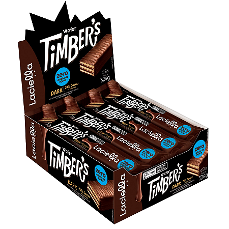 TIMBERS WAFER DARK 70% ZERO 12 X 27G LACIELLA