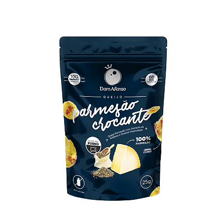SNACK PARMESÃO SEMENTES 25G DOM AFONSO