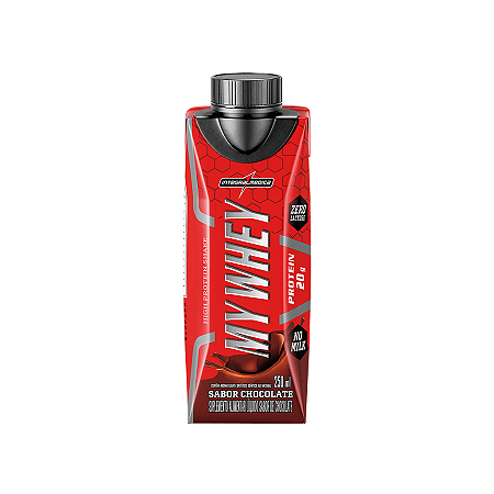 MY WHEY HIGH PROTEIN SHAKE CHOCOLATE 250ML INTEGRALMEDICA