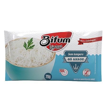 MACARRAO DE ARROZ LAMEN 70G BIFUM