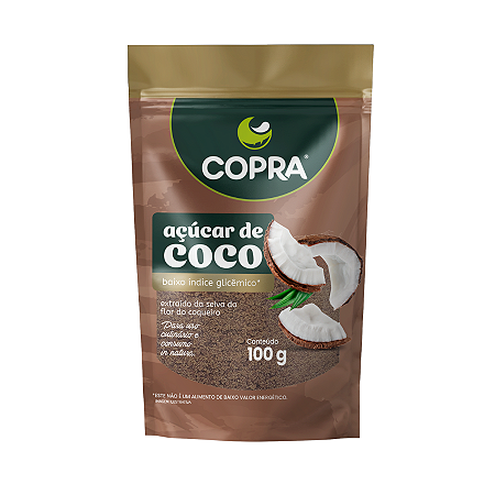 ACUCAR DE COCO POUCH 100G COPRA