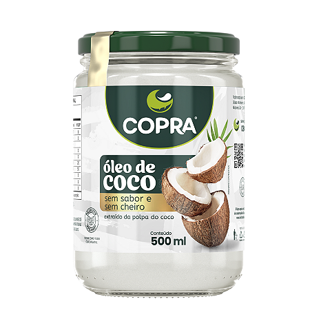 OLEO DE COCO SEM SABOR 500 ML COPRA
