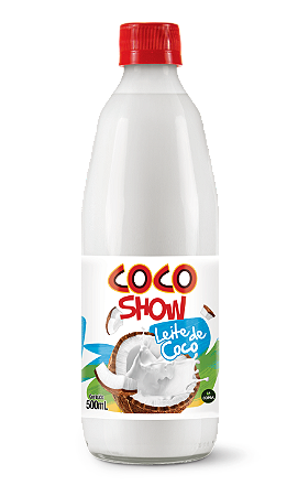 LEITE DE COCO PET 500ML COCO SHOW