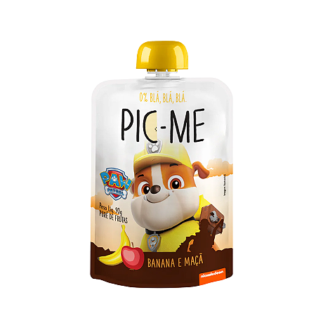 PAPINHA BANANA E MACA 90G PIC ME