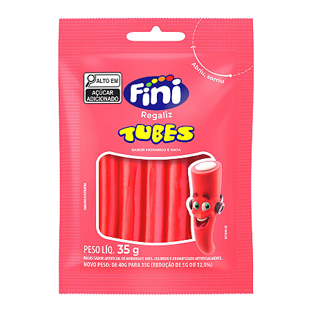 TUBES MORANGO 10X35G FINI