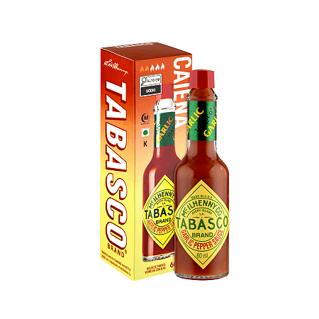 MOLHO PIMENTA GARLIC 60G TABASCO
