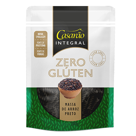 MASSA ARROZ FUSILLI INTEGRAL 200G CASARAO
