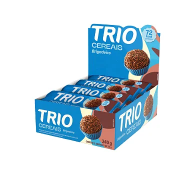 BARRA CEREAL BANANA AVEIA E MEL 12 X 20G TRIO