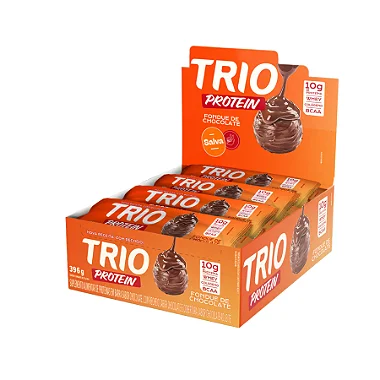 BARRA PROTEIN FONDUE DE CHOCOLATE 12 X 33G TRIO