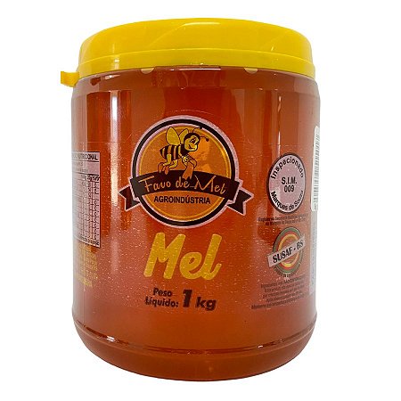 MEL POTE 1KG FAVO DE MEL