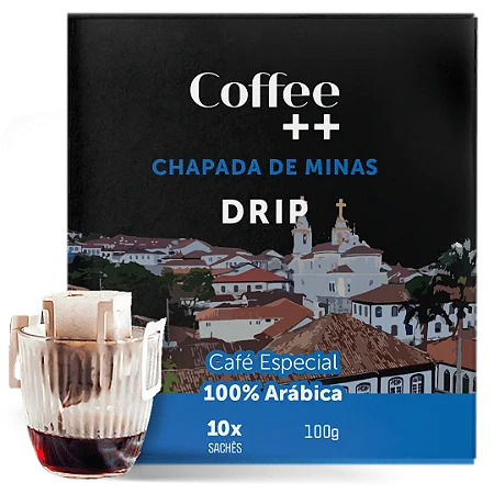 CAFE CHAPADA DE MINAS DRIP SACHE 10X10G COFFEE +