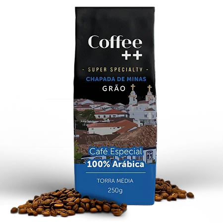 CAFE CHAPADA DE MINAS GRAOS TORRADOS 250G COFFEE +