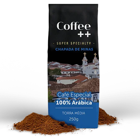 CAFE CHAPADA DE MINAS TORRADO E MOIDO 250G COFFEE +