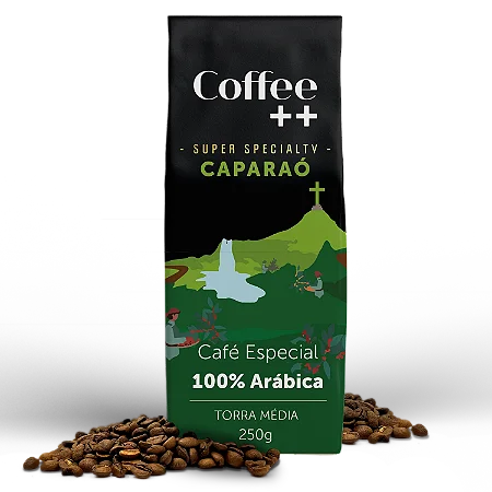 CAFE CAPARAO GRAOS TORRADOS 250G COFFEE +