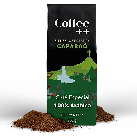 CAFE CAPARAO TORRADO E MOIDO 250G COFFEE +