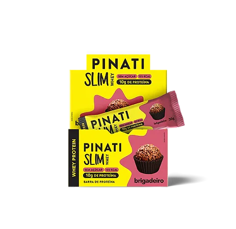 BARRA SLIM WHEY BRIGADEIRO 16 X 35G PINATI