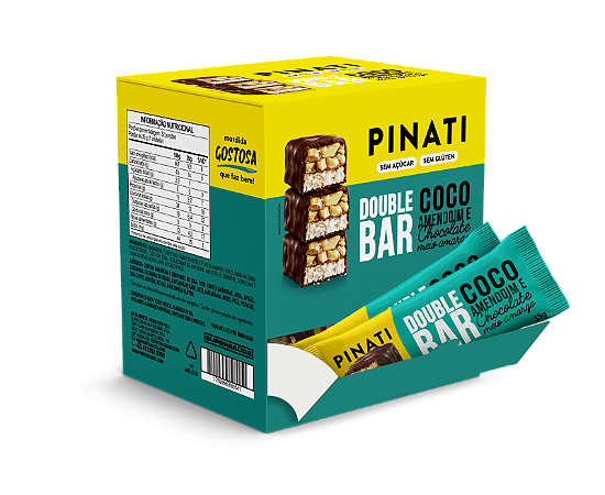 BARRA DOUBLE BAR COCADA 32 X 35G PINATI