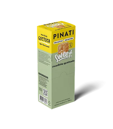 SWEET BITE COCADINHA QUEIMADA 24 X 14G PINATI