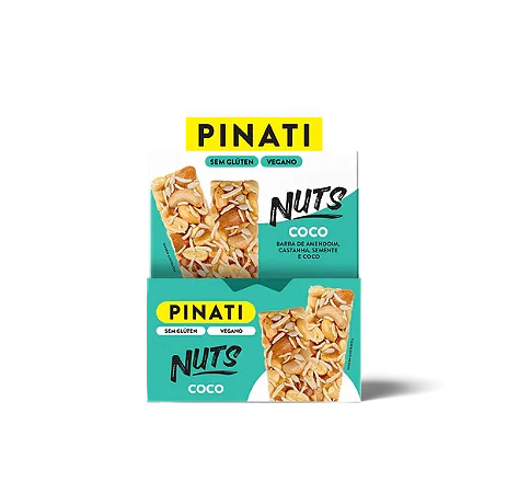 BARRA NUTS COCO 20 X 30G PINATI