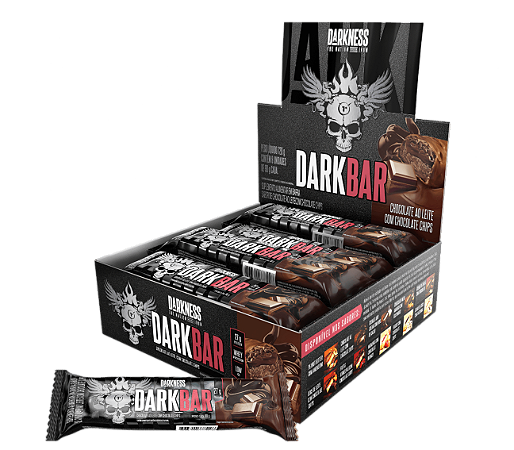 BARRA DARK CHOCOLATE AO LEITE 8 X 90G DARKNESS