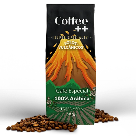 CAFE SOLOS VULCANICOS GRAOS TORRADOS 250G COFFEE +