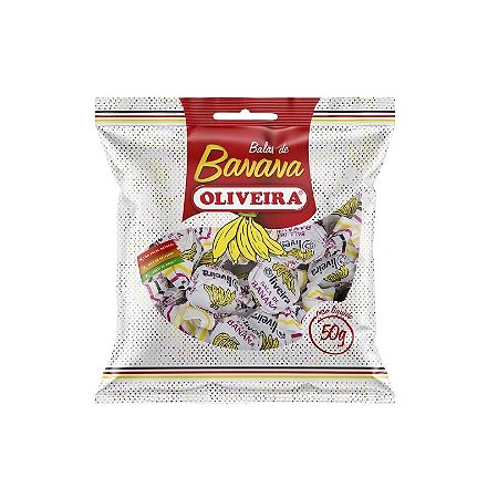 BALA DE BANANA 10 X 50G OLIVEIRA