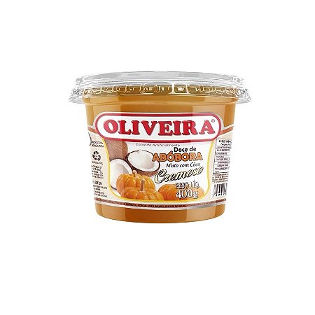 DOCE DE FRUTAS ABOBORA COM COCO 400G OLIVEIRA