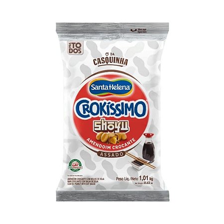 CROKISSIMO AMENDOIM SHOYU 150G SANTA HELENA