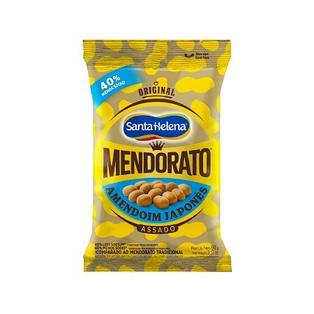 MENDORATO AMENDOIM JAPONES 90G SANTA HELENA