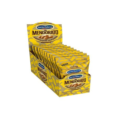 MENDORATO AMENDOIM JAPONES 10 X 45G SANTA HELENA