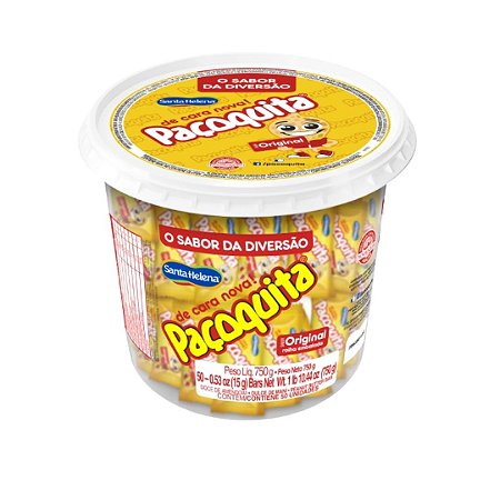 PACOQUITA ROLHA POTE 50 X 15G SANTA HELENA