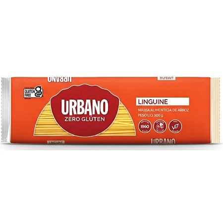 MASSA DE ARROZ LINGUINE 500G URBANO