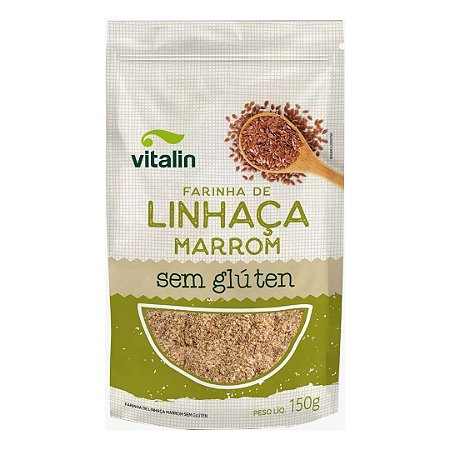 FARINHA DE LINHACA MARROM 150G VITALIN