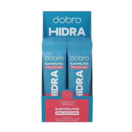 HIDRA ELETROLITOS FRUTAS VERMELHAS 10 X 7G DOBRO