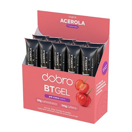 BT GEL ACEROLA 10 X 30G DOBRO