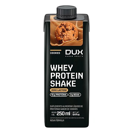 SHAKE WHEY PROTEIN COOKIES 250ML DUX