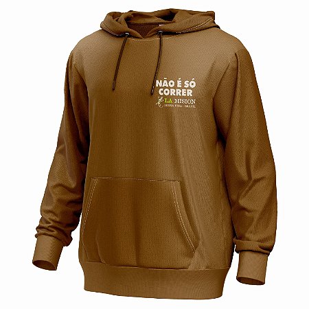 BLUSAO FEMININO CARAMELO NAO E SO CORRER