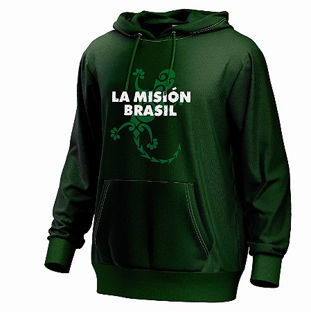 BLUSAO MASCULINO VERDE LA MISION BRASIL