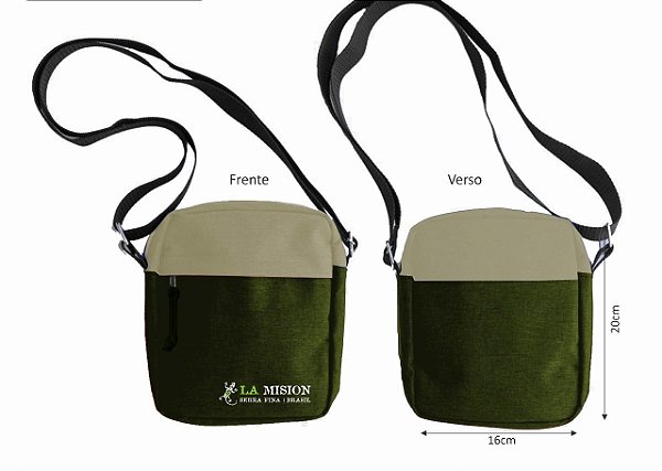SHOULDER BAG LA MISIÓN 2 CORES