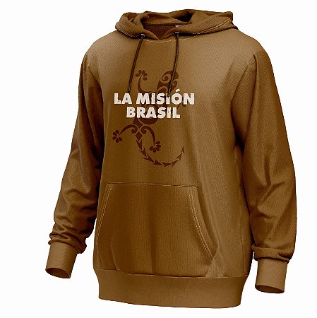 BLUSAO INFANTIL CARAMELO LA MISION BRASIL